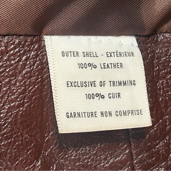 Vintage 1970's Men's Brown Leather Coat Retro Cool Montreal Leather Garment - Picture 10 of 11